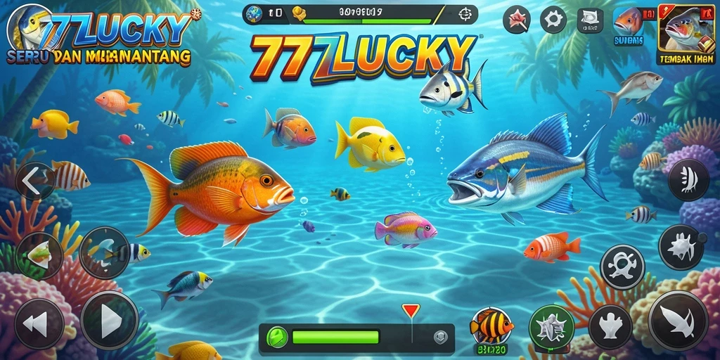 Gameplay seru di 777LUCKY dengan aksi Tembak Ikan yang mendebarkan.