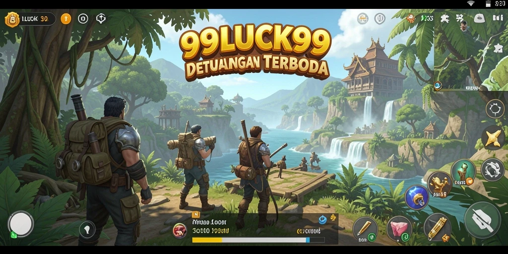 Tampilan gameplay 99LUCK99 dalam dunia terbuka yang memukau.