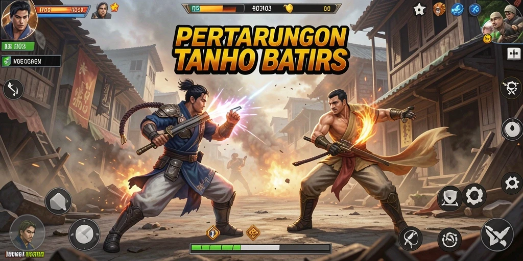Screenshot H03 menampilkan aksi pertarungan yang intens dan mendebarkan.