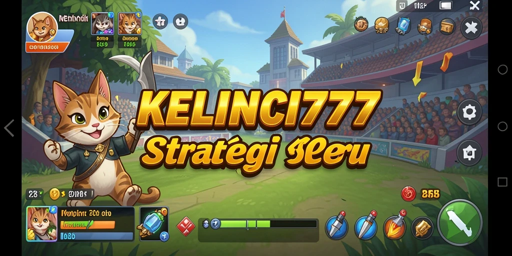 Tampilan gameplay menarik di KELINCI777 yang penuh strategi.