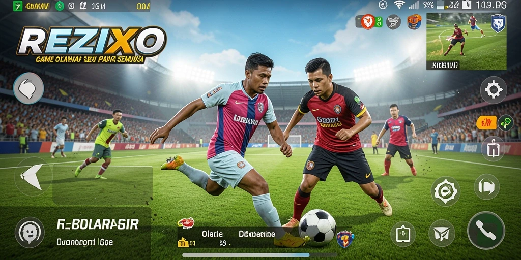 Tangkapan layar dari gameplay seru REZIXO dalam olahraga.