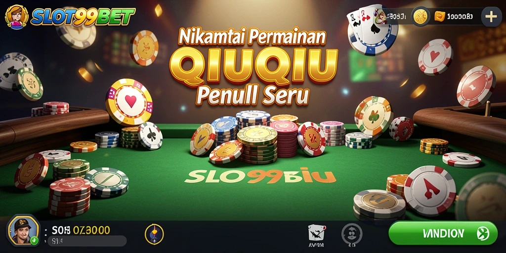Tampilan gameplay seru dalam SLOT99BET saat bermain QiuQiu.